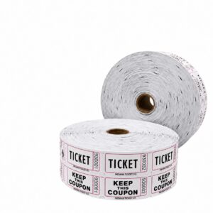 Jumbo Plastic Table Rolls - 1 Roll or 4 Rolls/Case - White