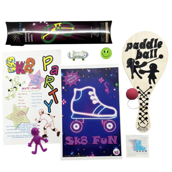 Neon Skate Mega Fun Favor Bag - 50 Bags/Case