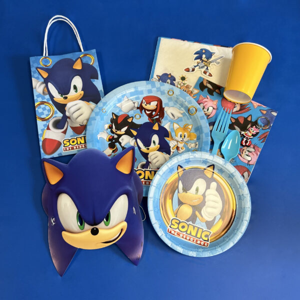 Sonic the Hedgehog 9" Plates - 8 Plates - Image 2