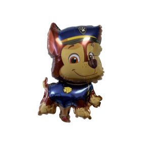 Chase-Shaped Paw Patrol 3D Foil Mylar Balloon - 1 Balloon