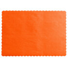 Jumbo Plastic Table Rolls - 1 Roll or 4 Rolls/Case - Orange