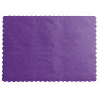 Jumbo Plastic Table Rolls - 1 Roll or 4 Rolls/Case - Purple