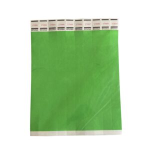 Jumbo Plastic Table Rolls - 1 Roll or 4 Rolls/Case - Neon Green