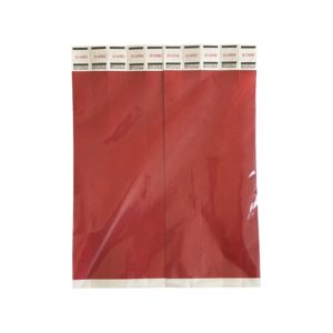 Jumbo Plastic Table Rolls - 1 Roll or 4 Rolls/Case - Red