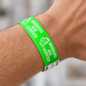 Jumbo Plastic Table Rolls - 1 Roll or 4 Rolls/Case - Neon Green