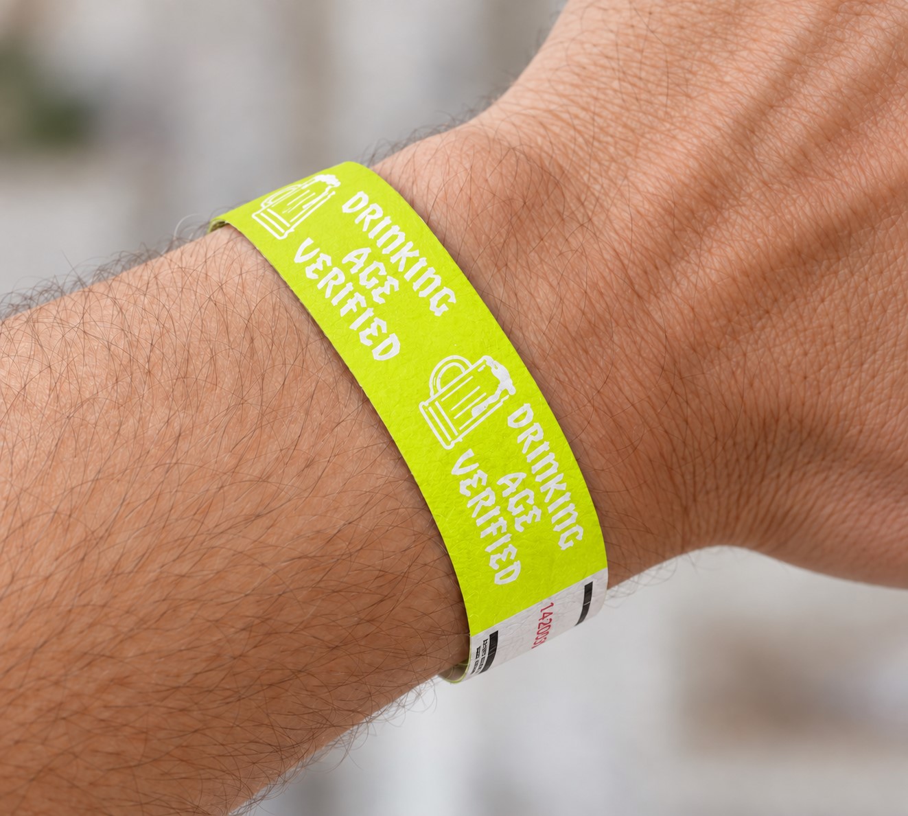 Drinking Age Verified Wristbands - 500/Box or 1000/Box - Image 8