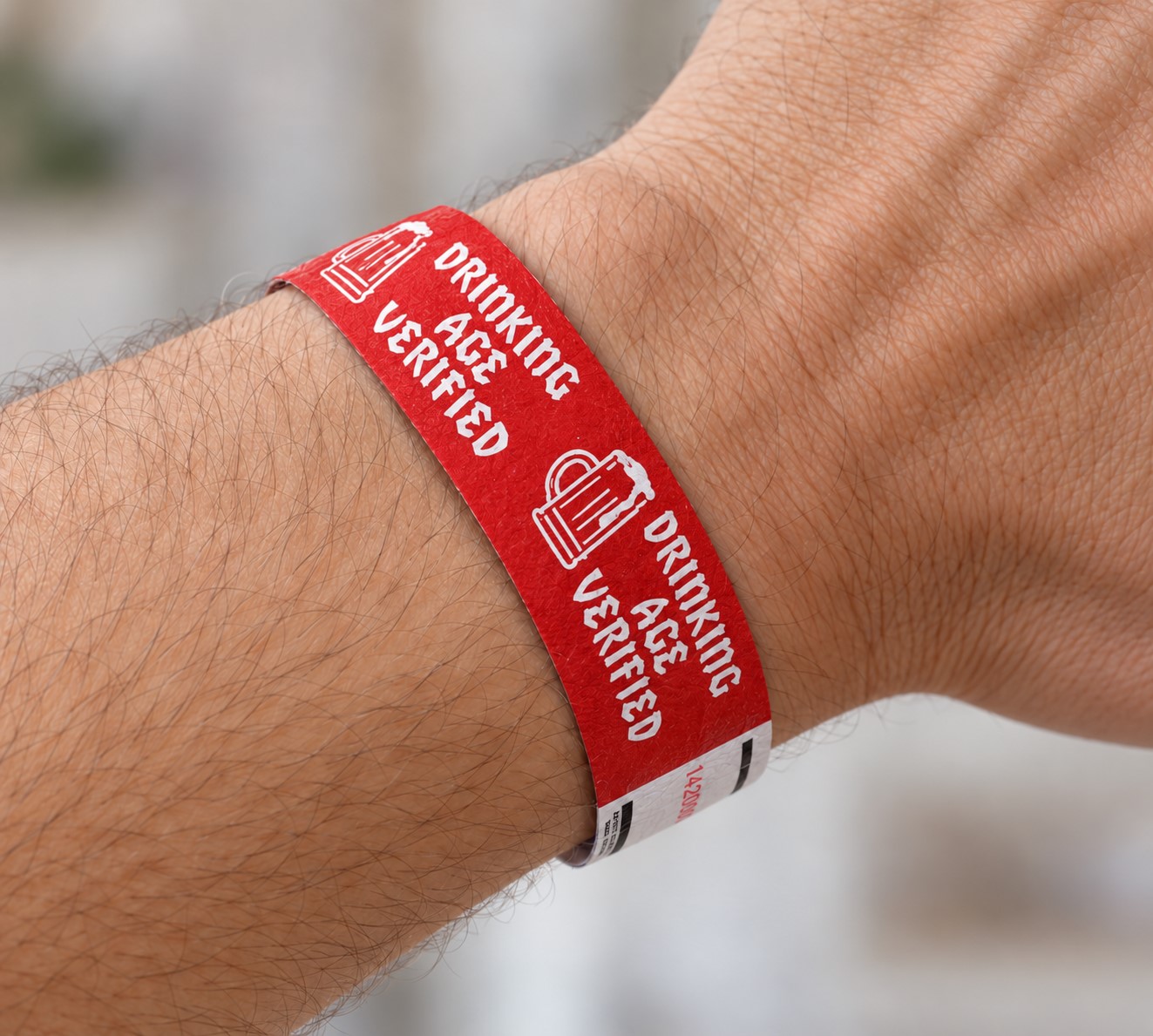 Drinking Age Verified Wristbands - 500/Box or 1000/Box - Image 7