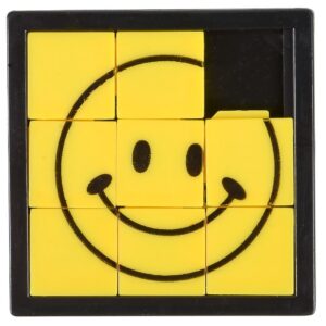 SLIDE PUZZLE, SMILE - 12 Pieces/Bag
