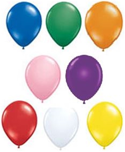 11" Helium Quality Balloons - 144/Bag