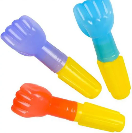 6" Assorted Flying Fists - 12 Pieces/Bag