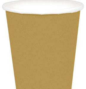 Jumbo Plastic Table Rolls - 1 Roll or 4 Rolls/Case - Gold