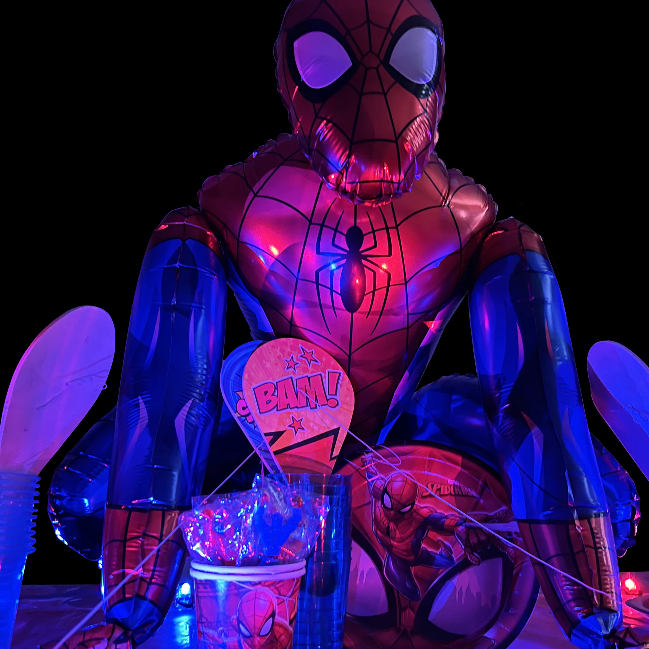 3D Foil Spiderman Balloon - Image 5