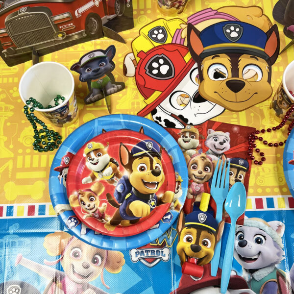 Paw Patrol 7" Plates - 8 Plates or 96 Plates/Unit - Image 3