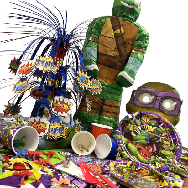 Teenage Mutant Ninja Turtles-Mutant Mayhem 9" Plates - 8 Plates - Image 2