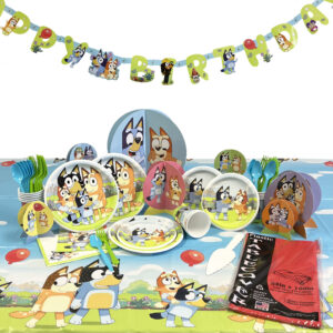 Bluey Birthday Deluxe Party Kit for 8 or 16 Guest
