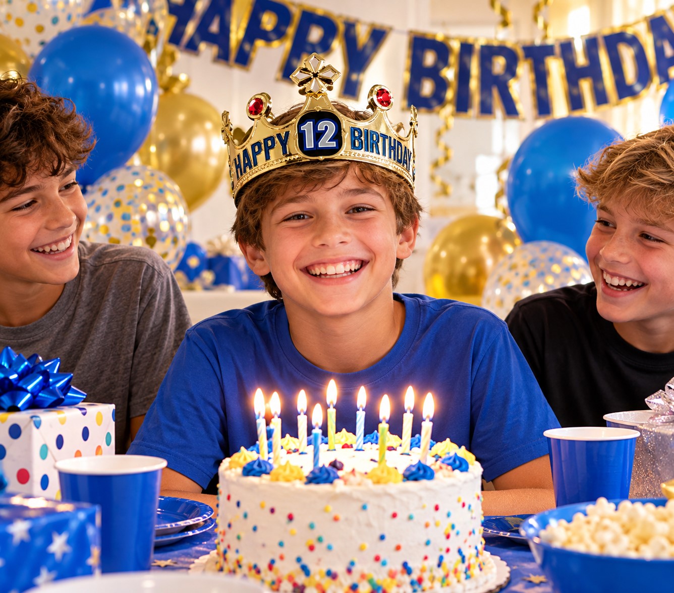 Birthday Add An Age Crown, Gold - 1 Crown - Image 2