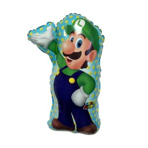 BACK IN STOCK SOON...Super Mario 23.6" Character-Shaped Mario or Luigi Foil Mylar Balloon - 1 Balloon