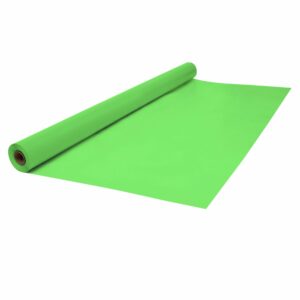 Jumbo Plastic Table Rolls - 1 Roll or 4 Rolls/Case - Lime Green