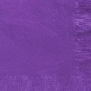 Jumbo Plastic Table Rolls - 1 Roll or 4 Rolls/Case - Purple