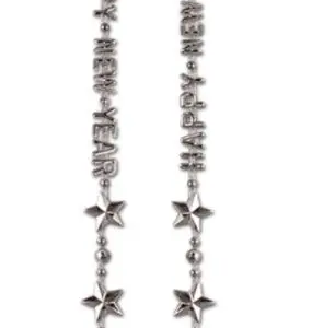 Jumbo Plastic Table Rolls - 1 Roll or 4 Rolls/Case - Silver