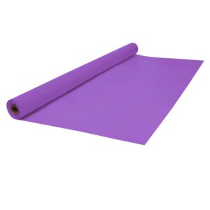 Jumbo Plastic Table Rolls - 1 Roll or 4 Rolls/Case - Purple
