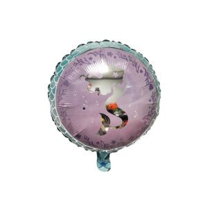 Mermaid Shine 18" Foil Mylar Balloon - 1 Balloon or 10 Balloons/Unit