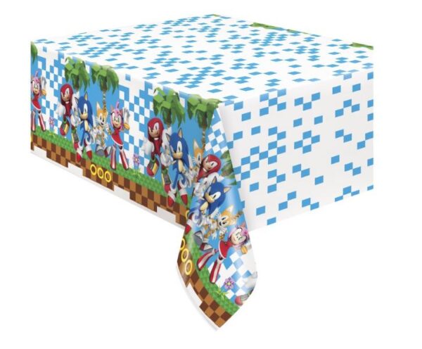 BACK IN STOCK SOON...Sonic the Hedgehog Table Cover - 1 Table Cover