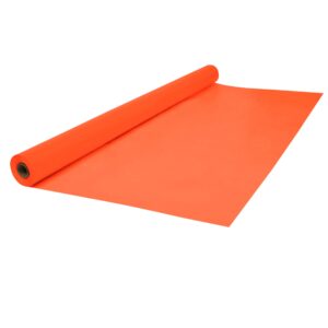 Jumbo Plastic Table Rolls - 1 Roll or 4 Rolls/Case - Orange