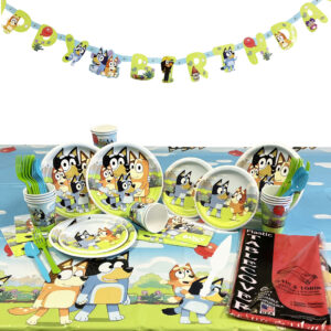 Bluey Birthday Deluxe Party Kit for 8 or 16 Guest