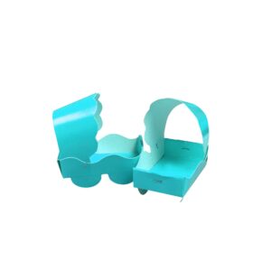 Jumbo Plastic Table Rolls - 1 Roll or 4 Rolls/Case - Blue