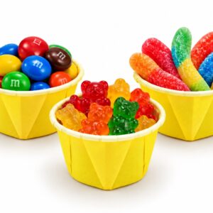 Jumbo Plastic Table Rolls - 1 Roll or 4 Rolls/Case - Yellow