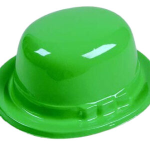 Green Plastic Derby - 12 Derbies/Pack