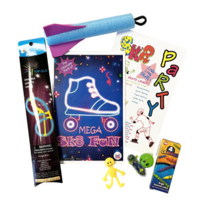 Neon Skate Mega Fun Favor Bag - 50 Bags/Case
