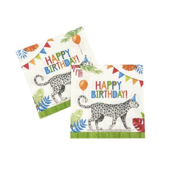 Party Animals Luncheon Napkins - 16 Napkins