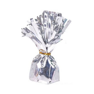 Jumbo Plastic Table Rolls - 1 Roll or 4 Rolls/Case - Silver