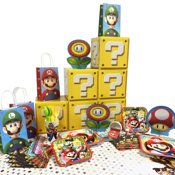 Super Mario Brothers Table Cover - 1 Table Cover - Image 2