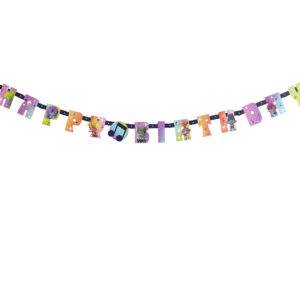 Trolls Birthday Banner - 1 Banner or 6 Banners/Case