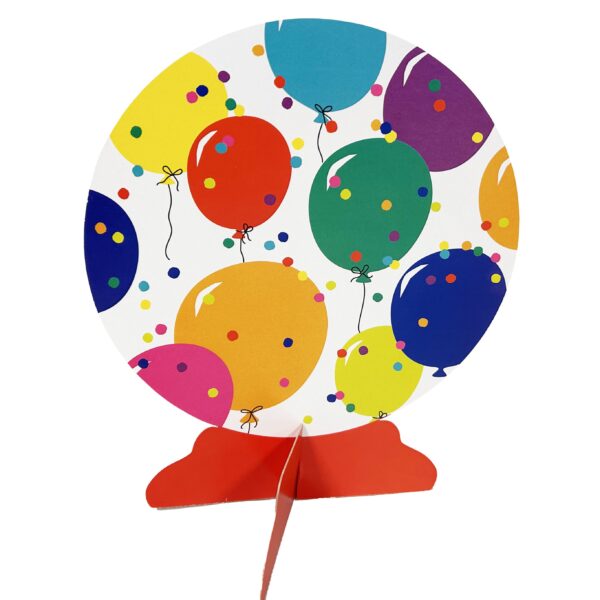 Party Balloons Centerpiece - 1 Each or 12/Unit