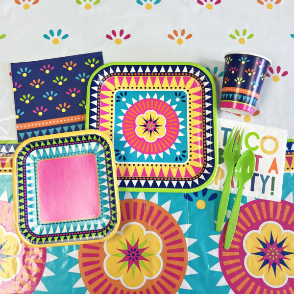 Fiesta 9in Plate - 8 Plates/Pack - Image 3
