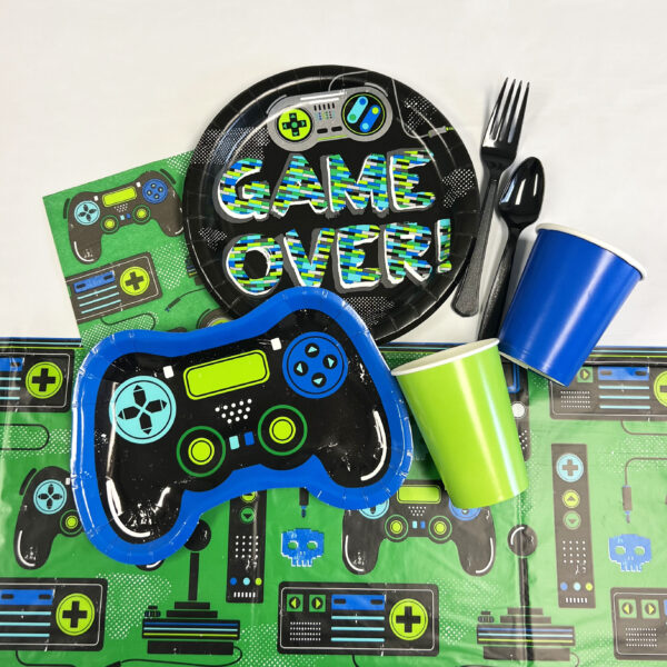 9.25" Game Controller Shaped Plate - 8 Plates - Image 2
