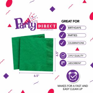 Jumbo Plastic Table Rolls - 1 Roll or 4 Rolls/Case - Green