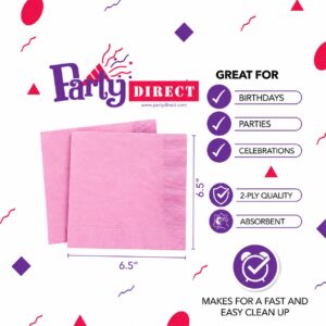 Jumbo Plastic Table Rolls - 1 Roll or 4 Rolls/Case - Light Pink