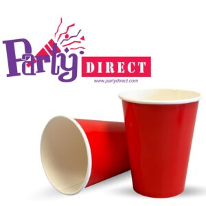 Jumbo Plastic Table Rolls - 1 Roll or 4 Rolls/Case - Red