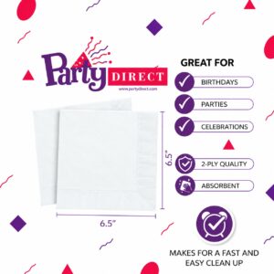 Jumbo Plastic Table Rolls - 1 Roll or 4 Rolls/Case - White