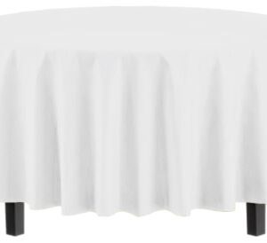 Jumbo Plastic Table Rolls - 1 Roll or 4 Rolls/Case - White
