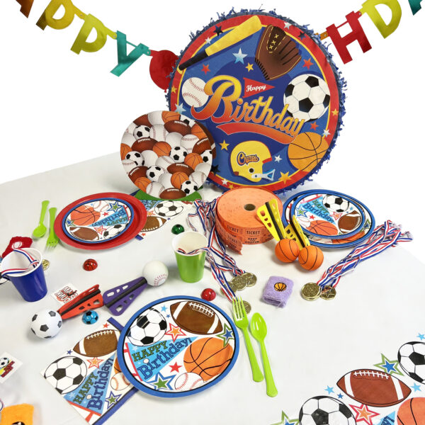 "Sports Birthday", Pull-String Pinata - 1 Pinata - Image 2