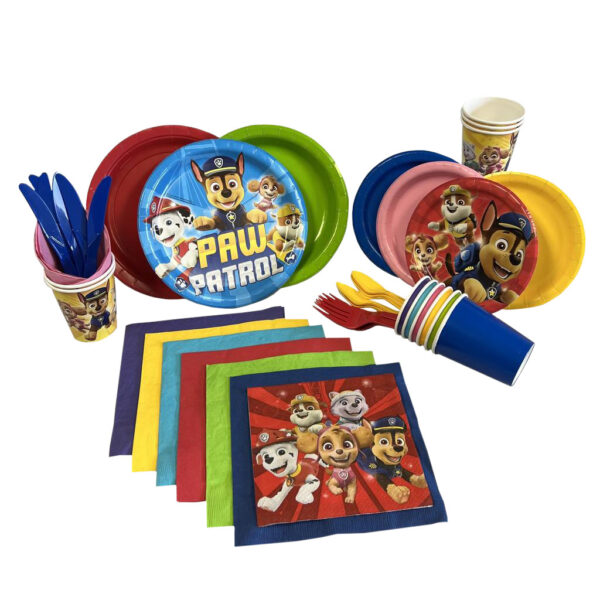 Paw Patrol 7" Plates - 8 Plates or 96 Plates/Unit - Image 2