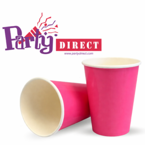 Jumbo Plastic Table Rolls - 1 Roll or 4 Rolls/Case - Hot Pink