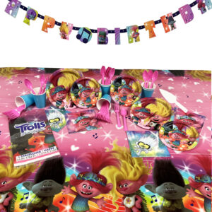Trolls Deluxe Kit for 8 or 16 Guest