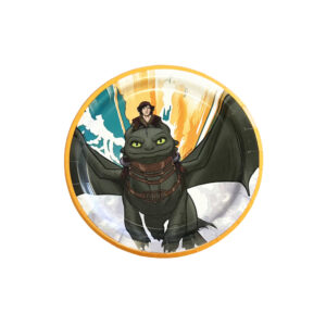 How to Train Your Dragon 7" Plates - 8 Plates/Pack or 96 Plates/Unit
